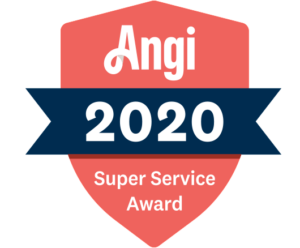 Angi super service award for bathroom remodeling