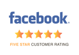 facebook five star customer rating for bathroom remodeling contractor