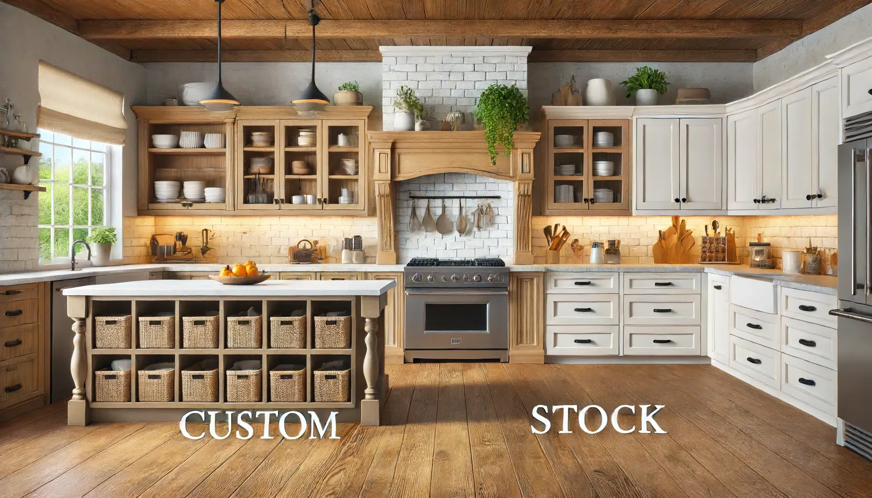 Kitchen Cabinets Woodbridge, Va  / Custom vs. Stock Cabinets: What’s Best for Your Woodbridge Kitchen?