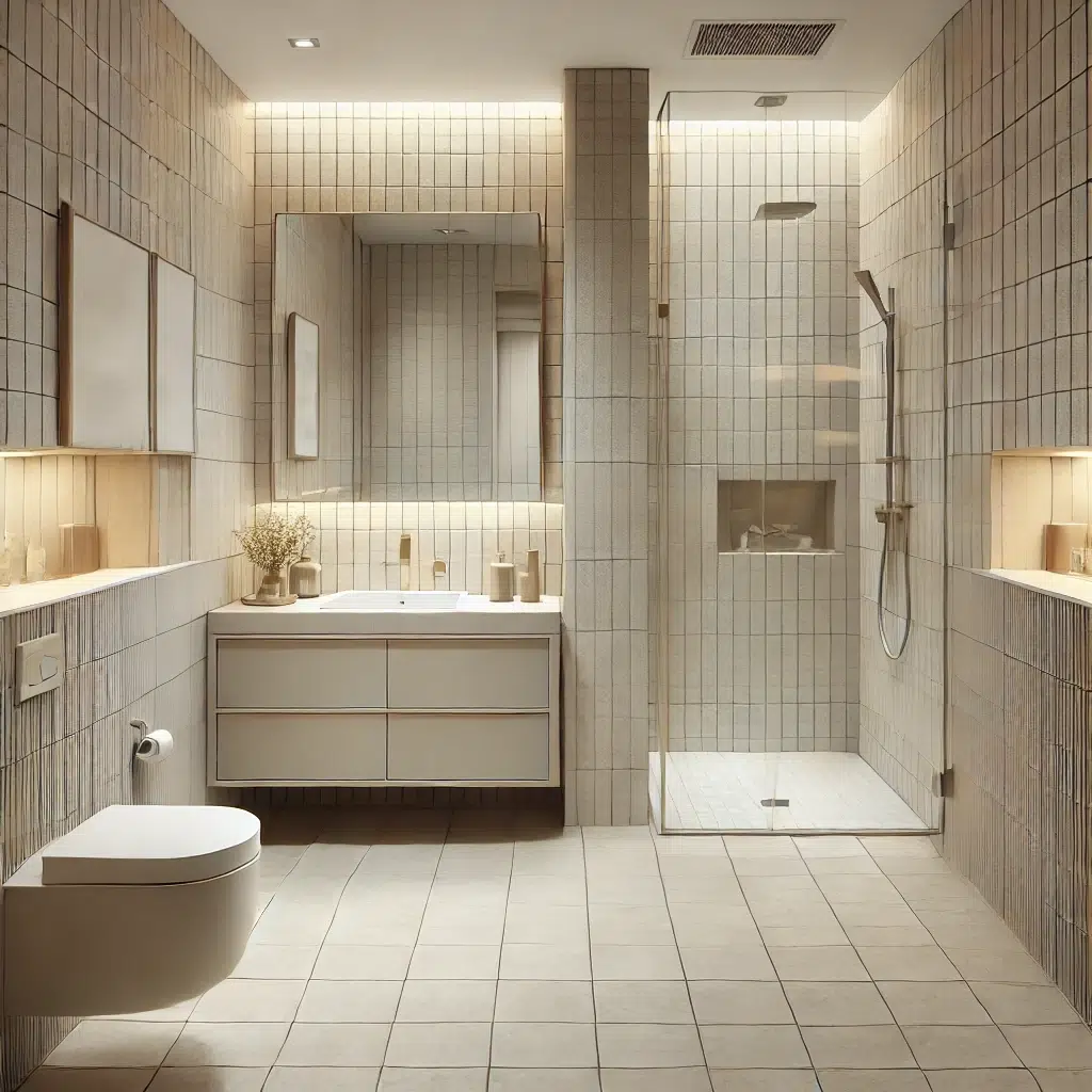 Incorporate Accent Tiles Sparingly
